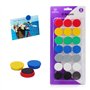 Nekava 21 aimants pour Tableau Blanc en 7 Couleurs. Les Petits aimants Ronds sont Parfaits pour l’école