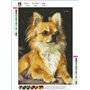 Awesocrafts Kit complet de peinture diamant 5D pour adultes (chihuahua)