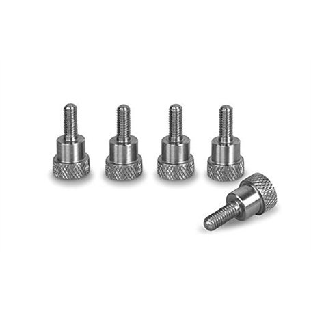 PrecisionGeek - Vis moletées M4 x 10 mm avec épaulement