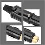 Prise Allume-Cigare 12V, Connecteur Allume-Cigare 12V avec fusible 15A Adaptateur de Prise Allume-Cigare pour enregistreur de Co