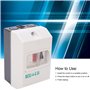 Commutateur de Protection de Moteur 220V 380V, Composants électroniques de Disjoncteur étanche, Principalement Utilisé pour la P