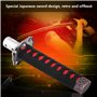 01 Pommeau de Levier de Vitesse Japonais Katana Samurai Sword Shifter, 4 Adaptateurs Universels pour la Plupart des Transmission