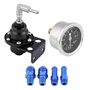 EBTOOLS pour regulateur de pression essence reglable Kit de Régulateur de Pression de Carburant Réglable Voiture Universelle 160