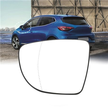 Attisfiera Glace Dégivrante de Rétroviseur Avant Gauche pour Captur Clio Zoé 963669996R Glace De Rétroviseur Chauffant Verre mir