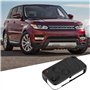 Candeon Étui porte-clés 2 boutons voiture télécommande étui porte-clés couvercle de lame coque adaptée pour Rover Range Rover P3