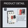Disjoncteur de protection de moteur GV2 3P Type disjoncteur de moteur magnétique thermique (6A-10A)