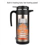 Thermos de Voyage de Bouilloire électrique de Voiture d'acier Inoxydable de 1200ML 12V/24V Bouteille d'eau de Chauffage pour Le