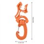 Pwshymi Clip de plongée sous-Marine, Clip de support de Tuyau Double BCD de plongée sous-Marine pour Accessoires de Détendeurs d