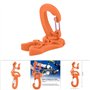 Pwshymi Clip de plongée sous-Marine, Clip de support de Tuyau Double BCD de plongée sous-Marine pour Accessoires de Détendeurs d