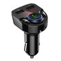 Transmetteur FM Bluetooth pour Voiture G32 12-24V Adaptateur de Voiture Bluetooth Lecteur MP3 FM Carte mémoire Mains Libres A2DP
