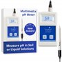 Testeur moniteur de pH-Mètre et température avec sonde BNC Bluelab (Multimedia)