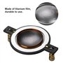 Plyisty 50-120 W 44,4 Mm Super Horn Tweeters Diaphragme en Aluminium 8 Ohms, Bobine Vocale de Tweeter à Membrane en Titane avec 
