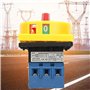 Commutateur rotatif de disjoncteur de charge, interrupteur de disjoncteur de charge 25A / 32A Interrupteur d'alimentation marche
