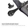 Support De Montage De Guidon, Gub692 Vélo en Fiber De Carbone GPS Ordinateur Support De Guidon Support D'extension pour Garmins