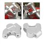 Pince de de guidon CNC adaptateurs de hauteur de moto en alu um pour R1200GS LC ADV 2014-2018(argent) rehausseur guidon gs 1250 