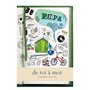 Papa - de toi à moi. Relié. Journal mémoire pour garder une trace écrite de la vie de votre Papa.