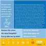 Calendrier mural humoristique 2025 avec 53 pages de blagues et de dictons pour les toilettes. Calendrier amusant à suspendre et