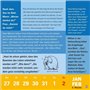 Calendrier mural humoristique 2025 avec 53 pages de blagues et de dictons pour les toilettes. Calendrier amusant à suspendre et