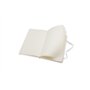 Moleskine - Carnet de Notes Classique Papier Quadrillé - Journal Couverture Rigide et Fermeture par Elastique - Couleur Blanche 