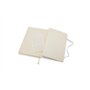 Moleskine - Carnet de Notes Classique Papier Quadrillé - Journal Couverture Rigide et Fermeture par Elastique - Couleur Blanche 