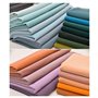 NAKAN Tissu Velours Vert Tissu de Draperie en Velours D'ameublement Mat au Mètre 150cm Large pour Tapisserie D'ameublement, Hous