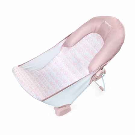 INGENUITY Transat de bain pour bébé fille pliable rose
