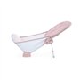 INGENUITY Transat de bain pour bébé fille pliable rose