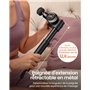 Pistolet de Massage Musculaire Napre Appareil de Massage Masseur de Muscle Profonds,32 Vitesses Dos Massage Gun Pour Soulager Do