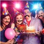 Nuluxi Auto-adhésives Faux Moustache Set Fausses Moustaches Set Nouveauté Fausses Moustaches Convient pour Soirées Costumées Fêt