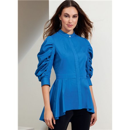 Vogue Patterns V1875B5 Patrons de hauts/gilets pour femme Taille 36 à 44