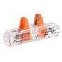 Wago - 221-2411 - Connecteur de passage, avec levier, pour tous les types de conducteurs, maximum 4 mm² - 15 pièces