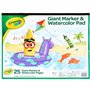 CRAYOLA Marqueur et bloc aquarelle
