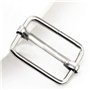 Xinlie Ceinture Coulissante en Métal avec Sangle de Boucle de Glissière Réglable Connecteur en Boucle Carrée Accessoire De Brico