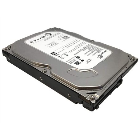 Seagate Disque Dur Interne Barracuda 3.5" - 500 Go (ST500DM002) + Housse de Protection Silicone HDD 3.5" - Blanc - ESA-3502