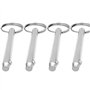 4 Pcs Goupilles à dégagement rapide Broches à dégagement marin rapide en acier inoxydable avec extrémité à boule à ressort acces