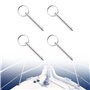 4 Pcs Goupilles à dégagement rapide Broches à dégagement marin rapide en acier inoxydable avec extrémité à boule à ressort acces