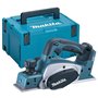 Rabot 18V LXT largeur 82 mm (2x4,0Ah) en MAKPAC - MAKITA DKP180RMJ