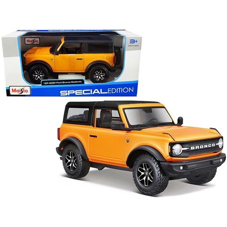 Maisto - Special Edition - Ford Bronco de 2021 - Véhicule Miniature à l'échelle 1: 24 - Robuste et Fidèle à l'original - Jouet p