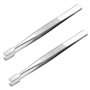 2pcs Timbre Pinces Pincettes Philatélie Outils ( )
