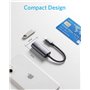 Anker PowerExpand Adaptateur USB-C vers Gigabit Ethernet en Aluminium Design Compact pour MacBook Pro, MacBook Air 2018, iPad Pr