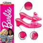 Rubies Barbie Chaussures en gelée pour enfant Taille unique Rose 28-30,5 EU Halloween Halloween
