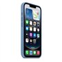 APPLE - iPhone 16E - Coque en silicone - Bleu d'hiver