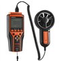 VEVOR Anémomètre Portable -10℃ à 60℃ Mesureur Numérique Vitesse du Vent CFM, Mesure Température du Vent, Flux d'Air, Refroidisse