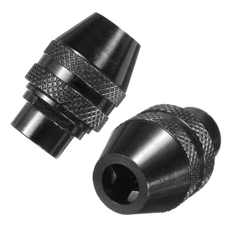 Gasea 2pcs Universel Remplacement du Mandrin sans Clé Mini Mandrin à Changement Rapide Pour Outils Rotatifs Dremel 4486 3000 400