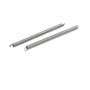 sourcing map Ressort de Traction Ressort de Tension Ressorts d'Extension 0.3mmx3mmx60mm 304 Inoxydable Acier Argenté 10pcs