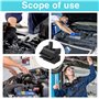 KINGHON Outil D'écartement de Jambe de Suspension, Écarteur de Fusée de Direction à Moyeu Fendu de Jambe de Suspension, pour Le