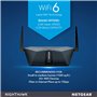 NETGEAR Routeur WiFi 6 AX4 Nighthawk 4 flux (RAX40) - WiFi AX3000 (Vitesses jusqu'à 3 Gbit/s) | Couverture jusqu'à 100m²