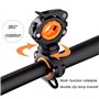 Support de la lampe de poche de vélo Nincha, rotation à 360° - Support pour lampe de poche LED de VTT - Accessoires de montage,
