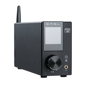 SMSL AD18 Amplificateur de Puissance Audio stéréo HiFi avec Sortie Caisson de Graves - Bluetooth