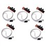 ARCELI 5Pcs CNC 3D Imprimante Mécanique Fin de course Optique Interrupteur avec Câble pour Rampes 1.4 Makerbot Prusa Mendel RepR